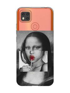 Прозорий чохол для Xiaomi Redmi 9C/10A :: Сучасна Мона Ліза (принт 351)