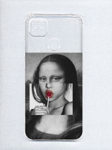 Чохол з потовщеними кутами на Xiaomi Redmi 9C/10A :: Сучасна Мона Ліза (принт 351)