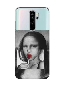 Прозорий чохол на Xiaomi Redmi Note 8 Pro :: Сучасна Мона Ліза (принт 351)