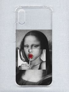 Чохол з потовщеними кутами на Xiaomi Redmi 9A :: Сучасна Мона Ліза (принт 351)