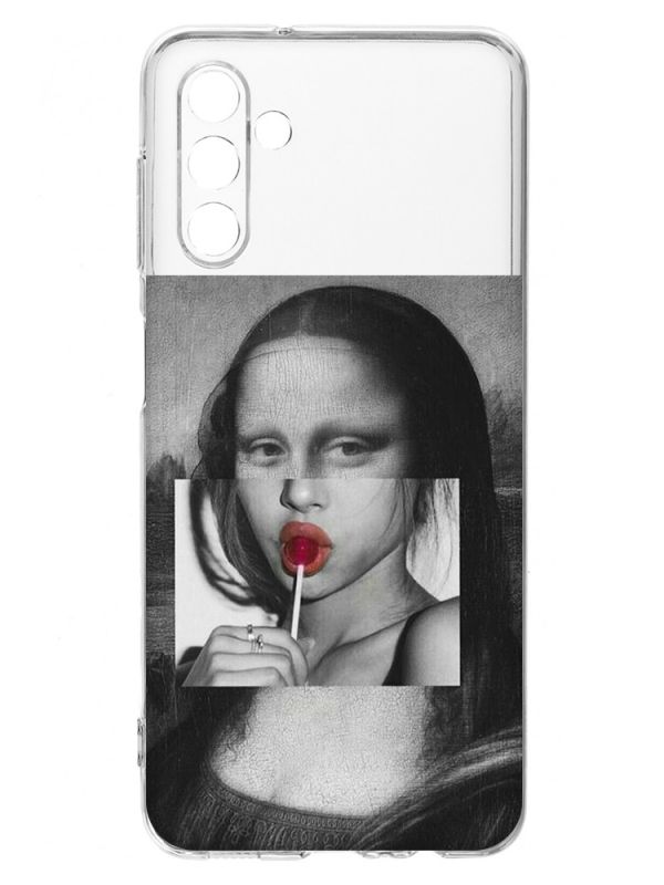 Прозорий чохол на Samsung A04s/A13 5G :: Сучасна Мона Ліза (принт 351)