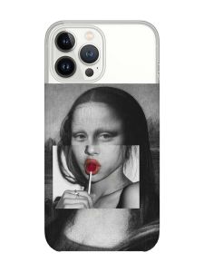 Магнітний чохол на iPhone 14 Pro із підтримкою MagSafe :: Сучасна Мона Ліза (принт 351)