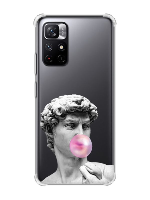 Чохол з потовщеними кутами на Xiaomi Redmi Note 11 5G :: Скульптура (принт 352)