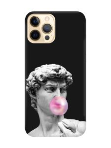 Матовий чорний чохол на Apple iPhone 12 Pro Max :: Скульптура (принт 352)