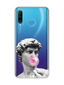 Прозорий чохол на Huawei P30 Lite :: Скульптура (принт 352)