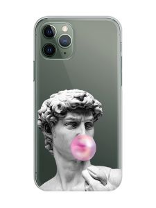 Прозорий чохол на iPhone 12 / 12 Pro :: Скульптура (принт 352)