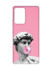 Матовий рожевий чохол на Samsung Galaxy A52 :: Скульптура (принт 352)