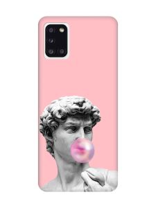 Матовий рожевий чохол на Samsung Galaxy A31 :: Скульптура (принт 352)