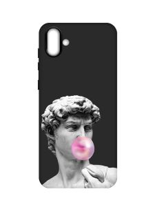 Матовий чорний чохол на Samsung Galaxy A04 :: Скульптура (принт 352)