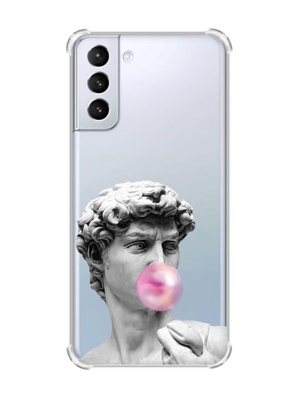 Чохол з потовщеними кутами на Samsung Galaxy S21 (G991) :: Скульптура (принт 352)
