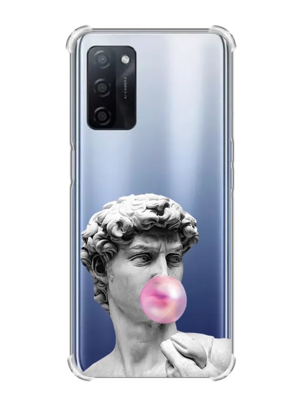 Чохол з потовщеними кутами на Oppo A55 :: Скульптура (принт 352)