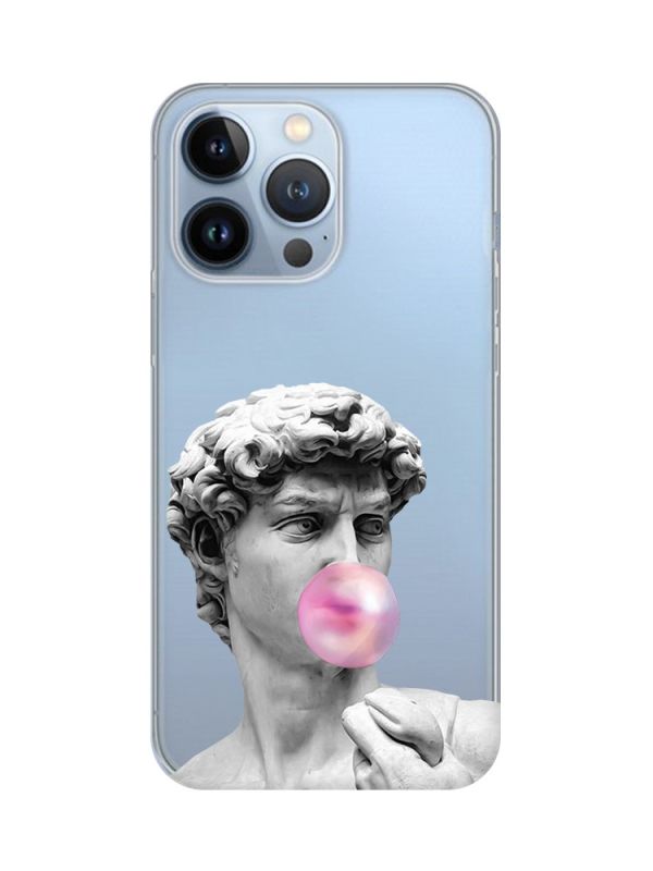 Прозорий чохол на Apple iPhone 13 Pro :: Скульптура (принт 352)