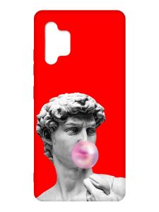 Матовий червоний чохол на Samsung Galaxy A32 :: Скульптура (принт 352)