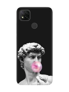 Матовий чорний чохол на Xiaomi Redmi 9C/10A :: Скульптура (принт 352)