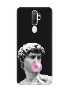 Матовий чорний чохол на Oppo A5 :: Скульптура (принт 352)