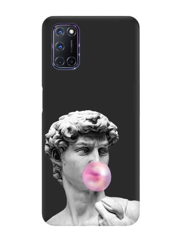 Матовий чорний чохол на Oppo A52/A72/A92 :: Скульптура (принт 352)