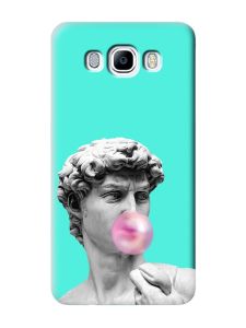 Матовий бірюзовий чохол на Samsung Galaxy J7(2016) J710 :: Скульптура (принт 352)