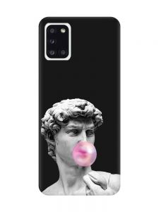 Матовий чорний чохол на Samsung Galaxy A31 :: Скульптура (принт 352)