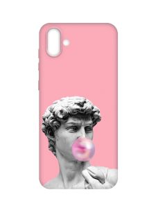 Матовий рожевий чохол на Samsung Galaxy A04 :: Скульптура (принт 352)