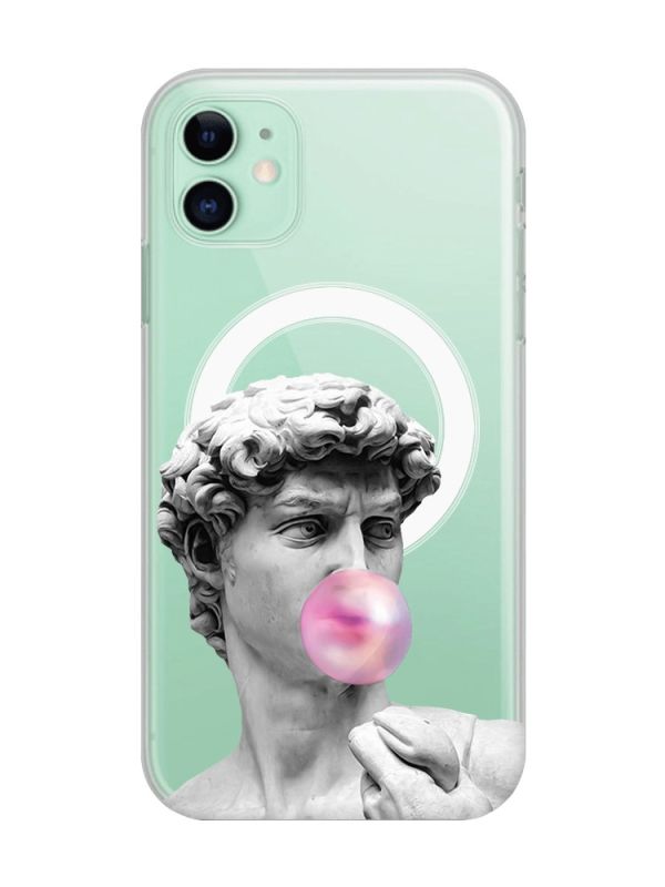 Магнітний чохол на iPhone 11 із підтримкою MagSafe :: Скульптура (принт 352)