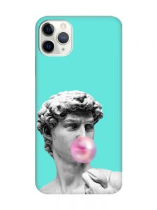 Матовий бірюзовий чохол на iPhone 11 Pro Max (6.5) :: Скульптура (принт 352)