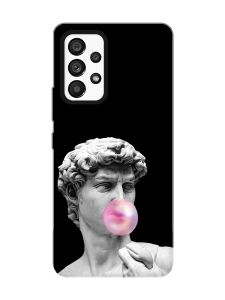 Матовий чорний чохол на Samsung Galaxy A53 4G/5G :: Скульптура (принт 352)