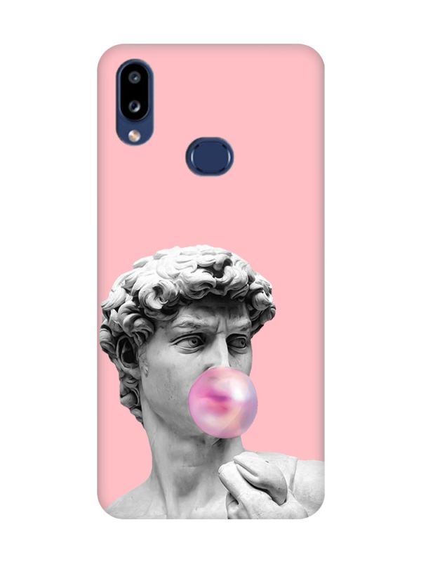 Матовий рожевий чохол на Samsung Galaxy A10s (A107) :: Скульптура (принт 352)