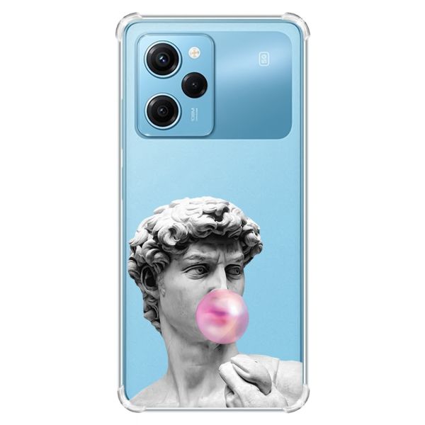 Чохол з потовщеними кутами на Xiaomi Redmi Note 12 Pro Speed 5G :: Скульптура (принт 352)