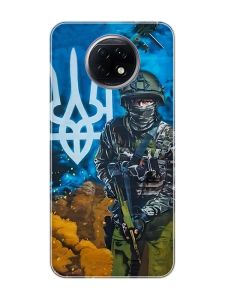 Чохол на Xiaomi Redmi Note 9T/Redmi Note 9 5G :: Військовий (патріотичний принт 349)