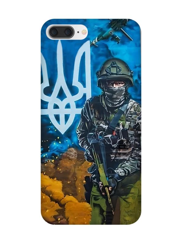Чохол на iPhone 7 Plus/8 Plus :: Військовий (принт 349)