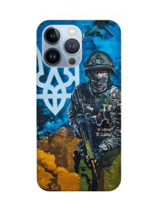 Чохол на Apple iPhone 13 Pro :: Військовий (патріотичний принт 349)