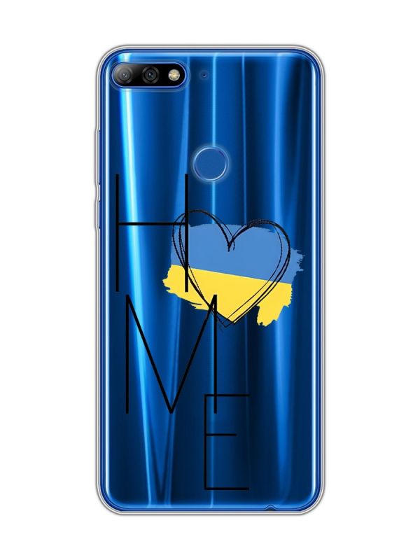 Прозорий чохол на Huawei Y7 (2018)/Y7 prime (2018) :: Дім Україна (принт 353)