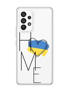 Прозорий чохол на Samsung Galaxy A53  :: Дім Україна (принт 353)