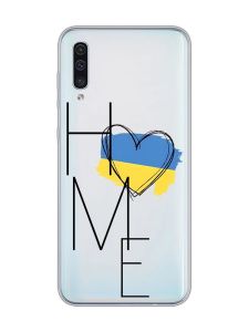 Прозорий чохол на Samsung Galaxy A50 (2019) A505/A30s :: Дім Україна (принт 353)