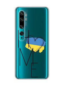Прозорий чохол на Xiaomi Mi Note 10/Note 10 Pro :: Дім Україна (принт 353)