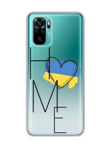Прозорий чохол на Xiaomi Redmi Note 10 / Note 10s  :: Дім Україна (принт 353)