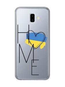 Прозорий чохол для Samsung Galaxy J6 Plus  :: Дім Україна (принт 353)
