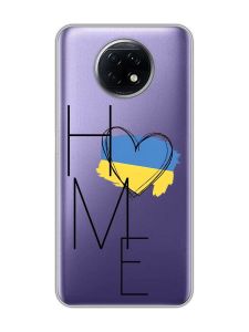 Прозорий чохол на Xiaomi Redmi Note 9T/Redmi Note 9 5G :: Дім Україна (принт 353)