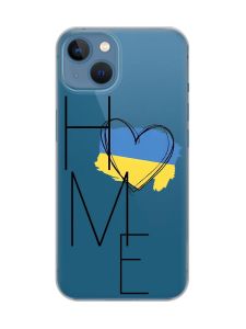 Прозорий чохол на Apple iPhone 13 :: Дім Україна (принт 353)