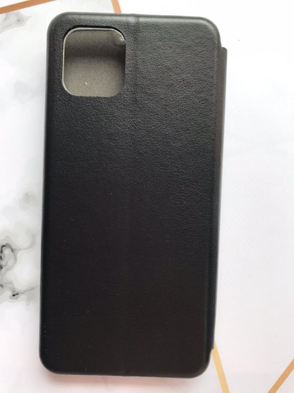 Чохол-книжка з малюнком для Samsung Galaxy A03 (A035) Чорний :: Дім Україна (принт 353)