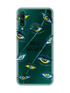 Прозорий чохол на Huawei Y6p :: Очі (принт 358)