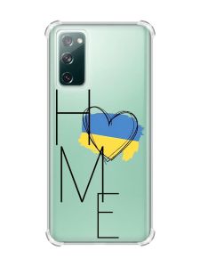 Чохол з потовщеними кутами на Galaxy S20 FE :: Дім Україна (принт 353)