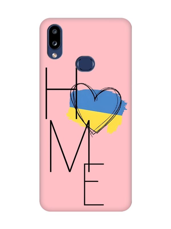Матовий рожевий чохол на Samsung Galaxy A10s (A107) :: Дім Україна (принт 353)