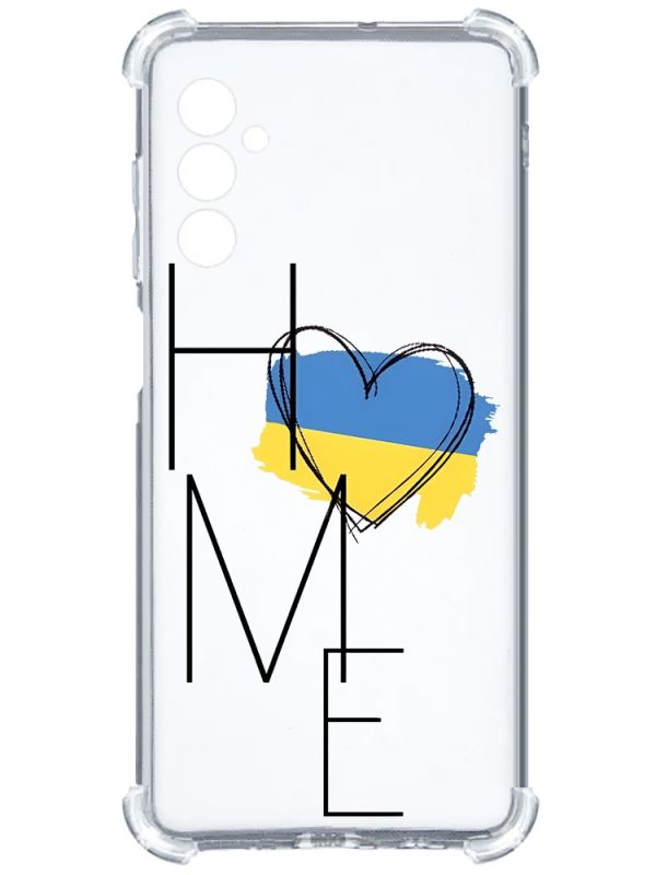 Чохол з потовщеними кутами на Samsung Galaxy A14 5G :: Дім Україна (принт 353)