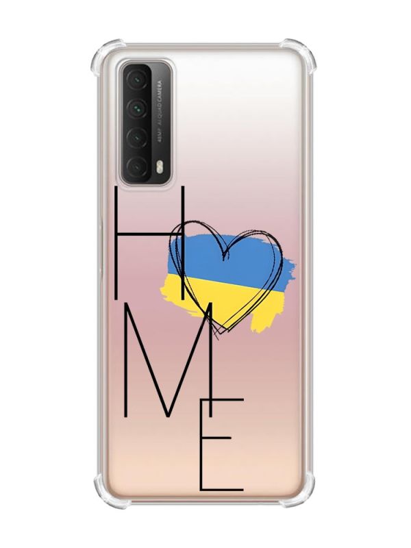 Чохол з потовщеними кутами на Huawei P Smart 2021 :: Дім Україна (принт 353)