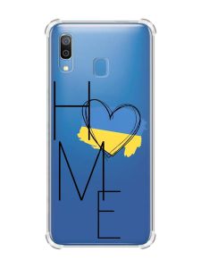 Чохол з потовщеними кутами на Samsung Galaxy A30 (2019) / A20 (2019) :: Дім Україна (принт 353)