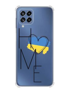 Чохол з потовщеними кутами на Samsung Galaxy M53 (M536) 5G :: Дім Україна (принт 353)