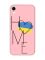 Матовий рожевий чохол на Apple iPhone XR :: Дім Україна (принт 353)