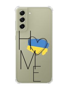 Чохол із потовщеними кутами на Samsung S21 FE :: Дім Україна (принт 353)