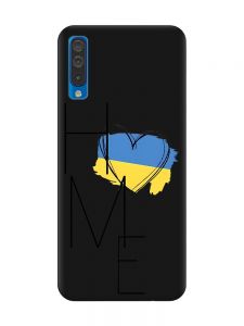 Матовий чорний чохол на Samsung Galaxy A50 (2019) A505/A30s :: Дім Україна (принт 353)
